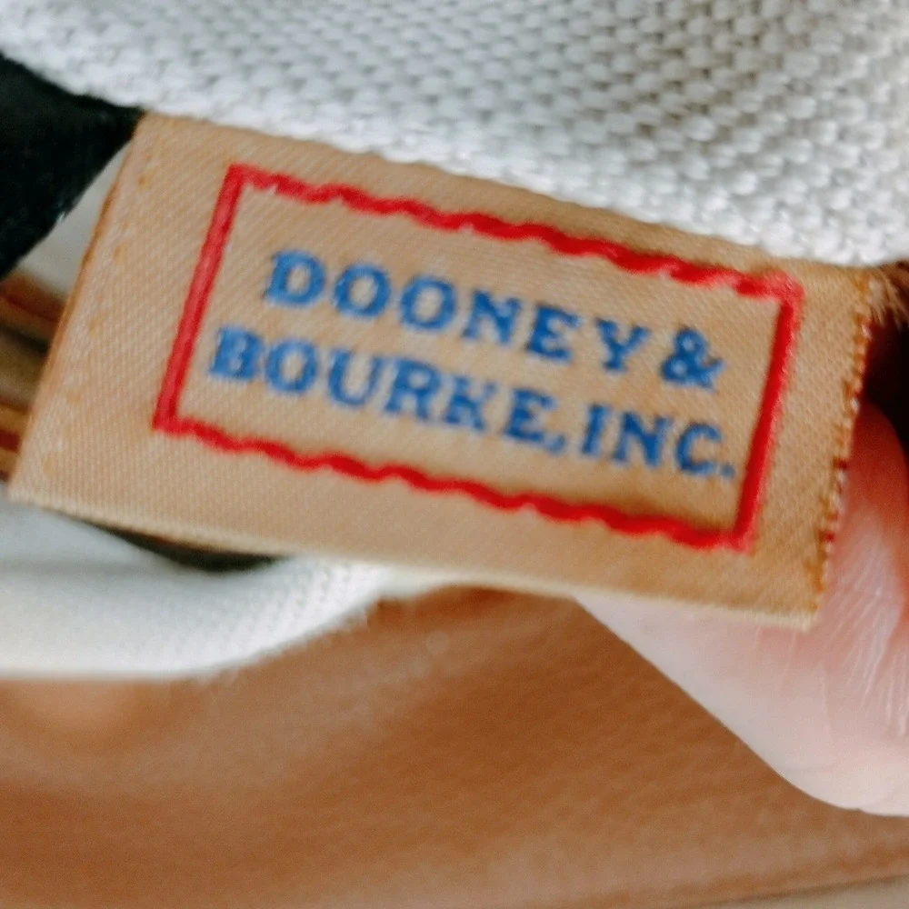 Vintage Dooney & Bourke Satchel; Brown Pebbled Leather,